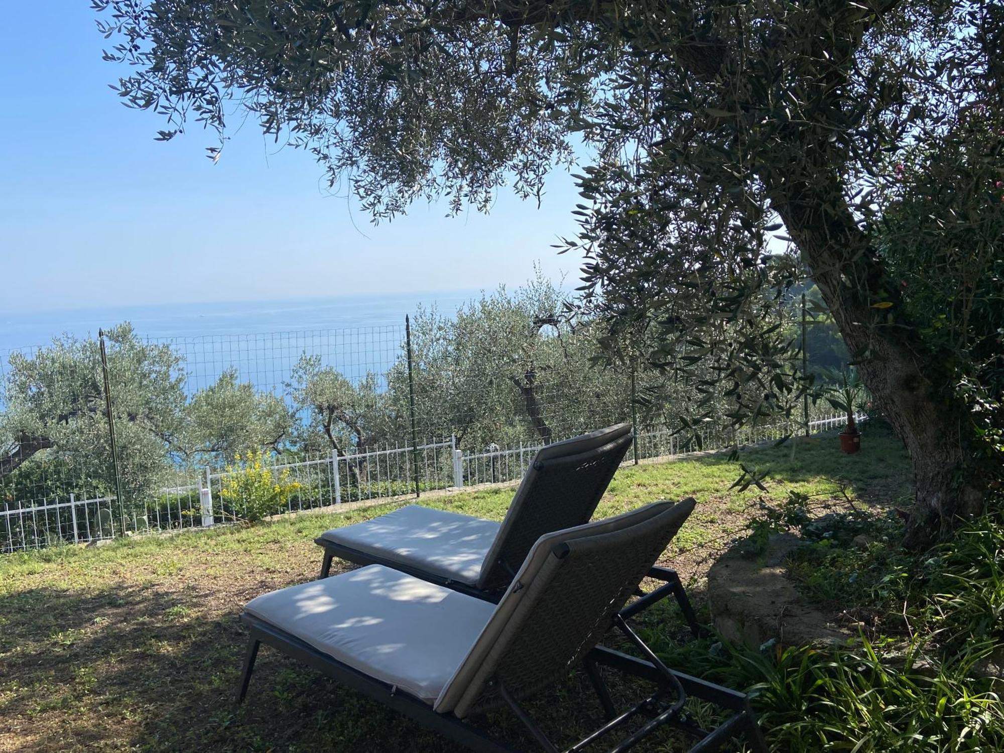 Ligurien Marina Dˋandora Ferienwohnung 100Qm Mit Meerblick Kültér fotó